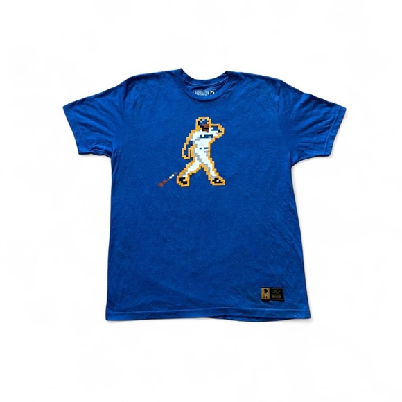 Ken Griffey Jr. Pixel Baseball Jersey Shirt - Picture 1 of 7